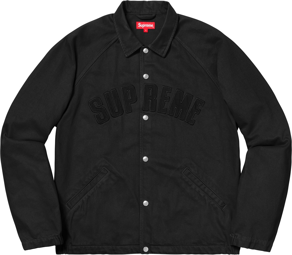 Snap Front Twill Jacket view 12